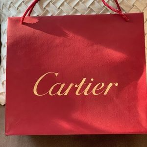 Cartier... Authentic Shopping Bag